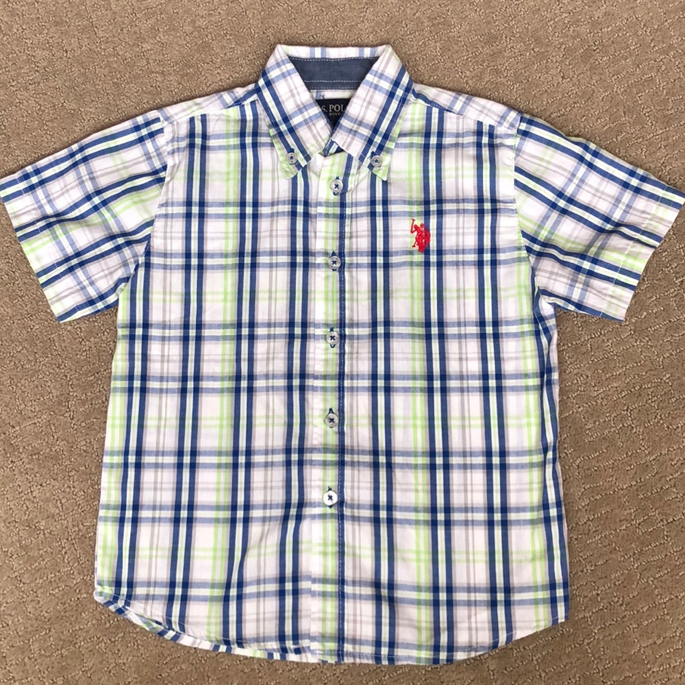 Button up collared shirt